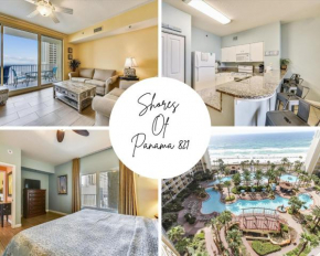 Shores of Panama 821-2 Bd 3Ba, Sleeps 8! Updated, No Carpet! Free Fun! condo